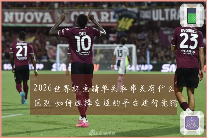 2026世界杯竞猜单关和串关有什么区别 如何选择合适的平台进行竞猜