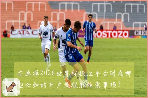 在选择2026世界杯投注平台时有哪些必知的开户流程和注意事项？